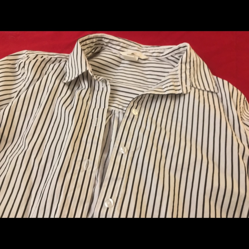 Striped Button Down Shirt